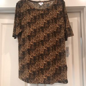 Lularoe 2XL Gigi leopard